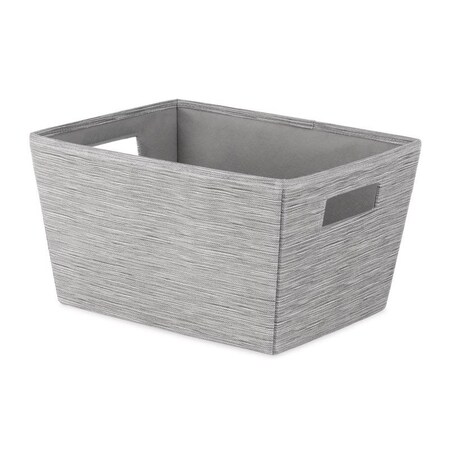 Whitmor SHELF TOTE CNVS/FBR GRAY 5455-1501